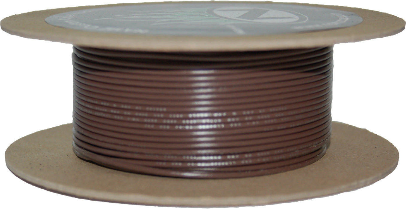 #18 Gauge Brown 100' Spool Of Primary Wire