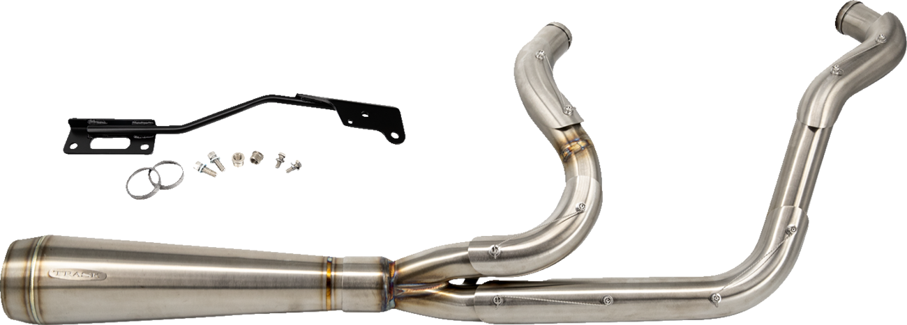 TRASK 2-into-1 Assault Exhaust System - Natural TM-5300