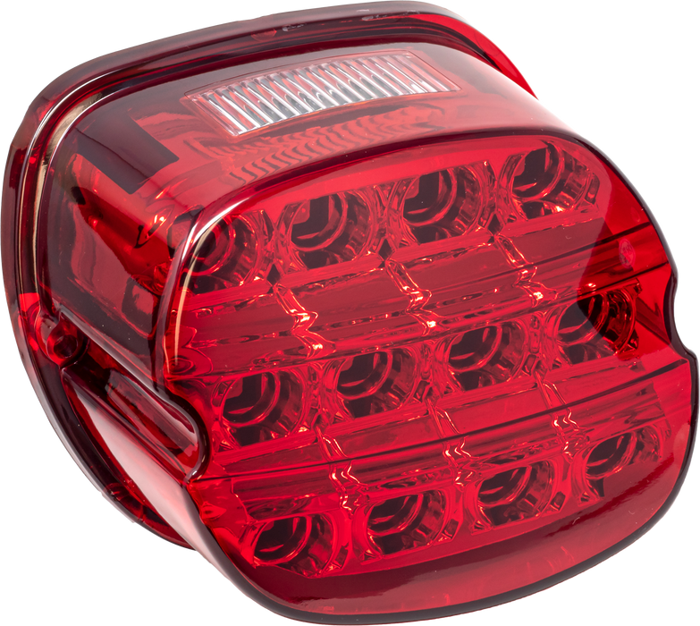 Premium Slantback Led Tailght Red Lense