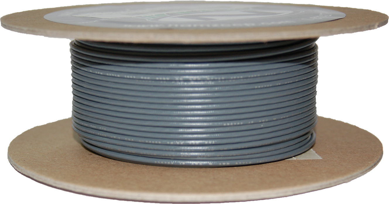 #18 Gauge Grey 100' Spool Of Primary Wire