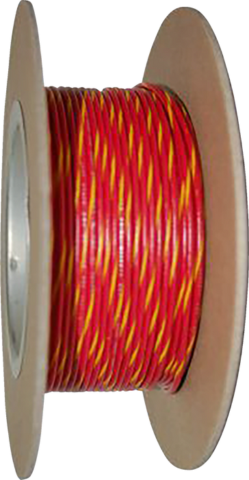 NAMZ 100' Wire Spool - 20 Gauge - Red/Yellow NWR-24-100-20