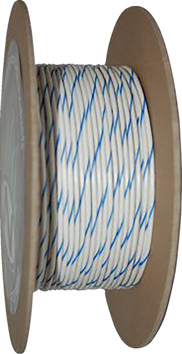 NAMZ 100' Wire Spool - 20 Gauge - White/Blue NWR-96-100-20